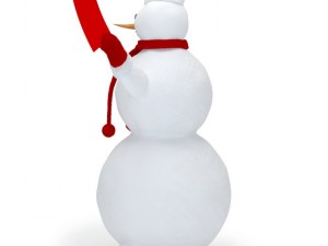 snowman 3D 模型