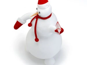 snowman 3D Model