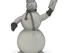 snowman 3D 模型