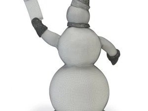 snowman 3D Model