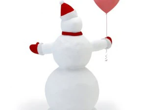 snowman 3D Model