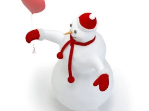 snowman 3D Model