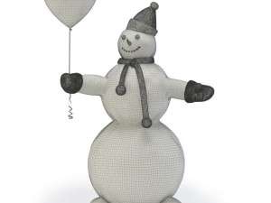 snowman Modelo 3D