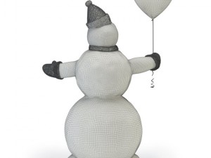 snowman Modelo 3D