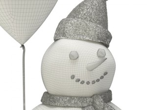 snowman Modelo 3D