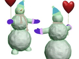 snowman Modelo 3D