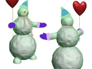 snowman 3D Model