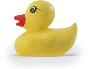 रबर की बतख 3D मॉडल