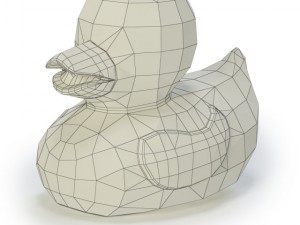 rubber duck 3D 모델