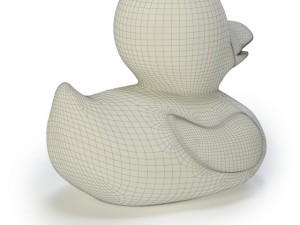rubber duck 3D 모델