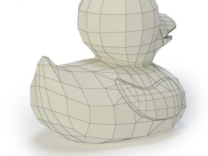rubber duck 3D 모델
