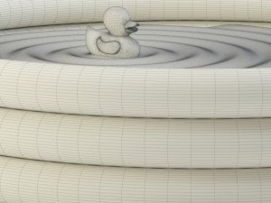 inflatable pool 3D Model