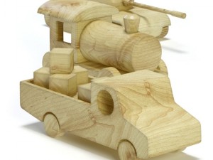 wooden toys 3D Model