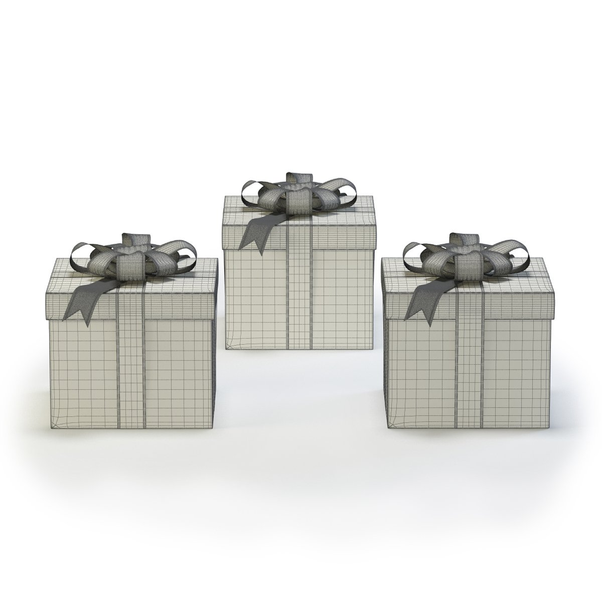 Gift 3d model. Gift 3d model