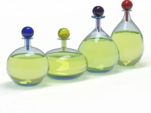 glass containers 3D Model