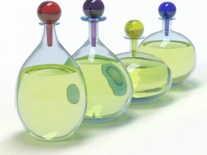 glass containers 3D Model