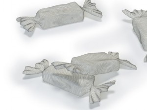 glass candies 3D Modell