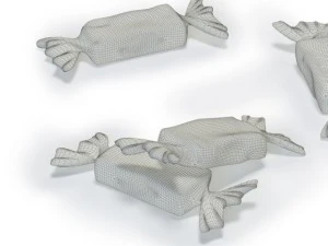 glass candies 3D Model