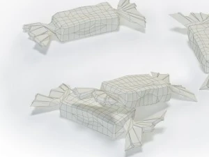 glass candies 3D Model