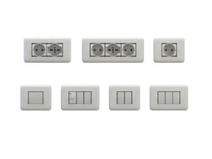 ソケットとスイッチ 3Dモデル