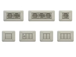 sockets and switches 3D Model