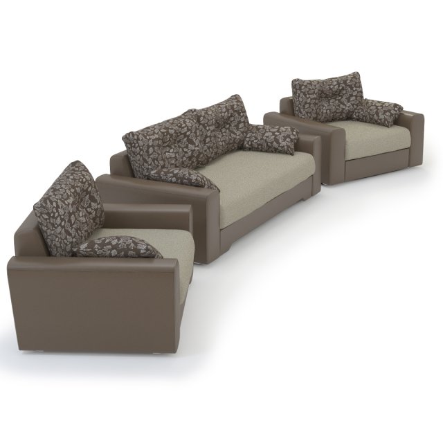 sofa 3Dモデル .c4d .max .obj .3ds .fbx .stl .blend 