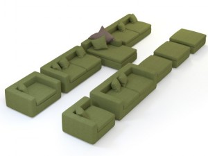 bonaldo land Model 3D