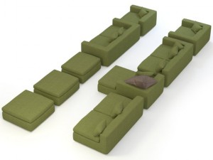 bonaldo land Model 3D