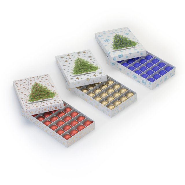 christmas decorations Modèle 3D .c4d .max .obj .3ds .fbx .stl .blend 