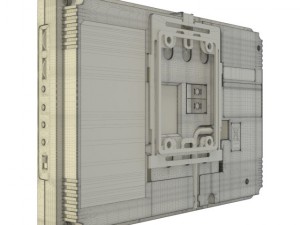 commax cdv71am Modelo 3D