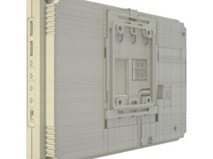 commax cdv71am Modelo 3D