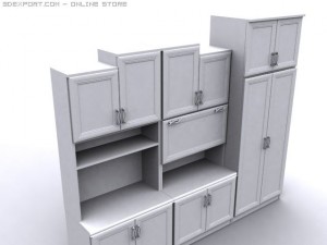 wardrobe Modèle 3D