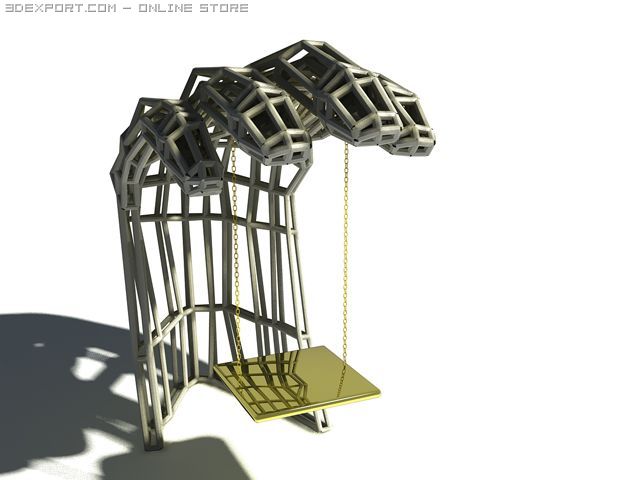 swinger 3D Модель .c4d .max .obj .3ds .fbx .stl .blend 