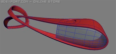 modern table 3D Model .c4d .max .obj .3ds .fbx .stl .blend 