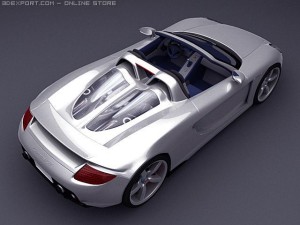 porsche carrera gt Modèle 3D