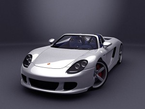 porsche carrera gt 3D Model