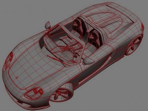 porsche carrera gt 3D Model