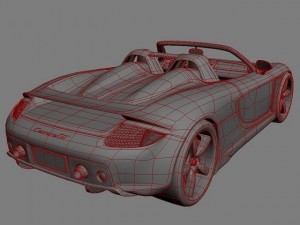 porsche carrera gt 3D Model