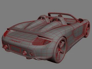 porsche carrera gt 3D Model