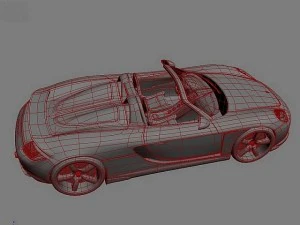 porsche carrera gt 3D Model