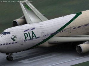 b 747 pia colours of the desert 3D Model