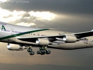 b 747 pia colours of the desert 3D Model