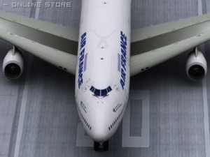 b 747 air france livery 3Dモデル