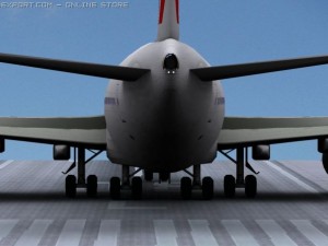 b 747 air france livery 3Dモデル