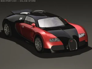 bugatti veyron Modelo 3D