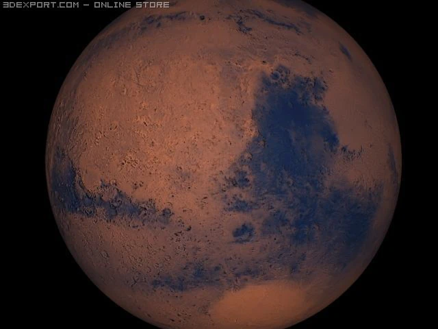 mars 3D Model .c4d .max .obj .3ds .fbx .stl .blend 