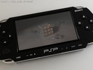sony playstation portable psp 3D 模型