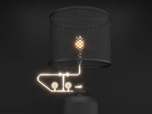 skull lamp 3D Model