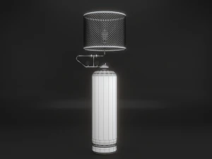 skull lamp 3D Model