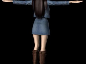 girl 3D मॉडल